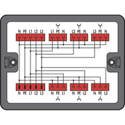 WAGO - Kompaktverteiler für steckbare Gebäudeinstallation Verteilerbox 899-631/186-000 400 V/230 V