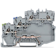 WAGO - Initiator/Aktor-Reihenklemme 3-Leiter-Aktorenklemme 2000-5317/102-000 für PNP-(plus-) − 50 Stück