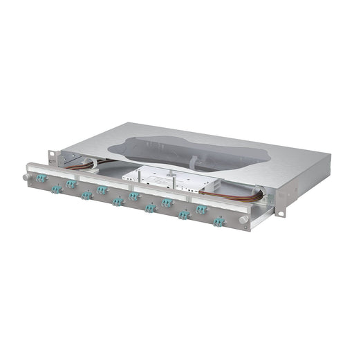 Metz Connect - Patchpanel LWL Patchfeld splice 1504657712-F 12xLC-D OM3