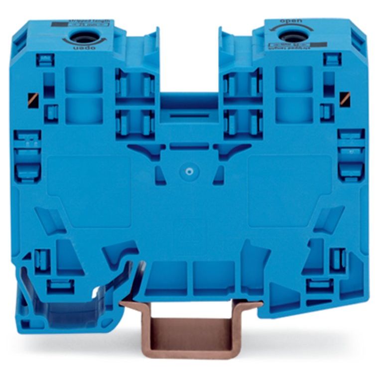 WAGO - Durchgangs-Reihenklemme Durchgangsklemme 285-134 6-35qmm blau