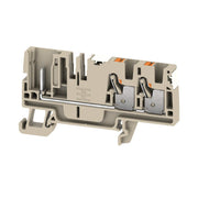 Weidmüller - Durchgangs-Reihenklemme Klemme APGTB 4 FT 3C/1 DL PUSH IN, 4 mm² − 50 Stück
