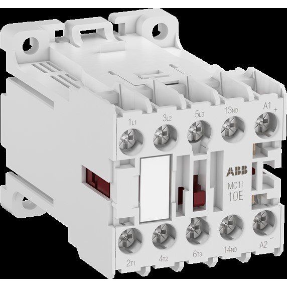 ABB Stotz S&J - Leistungsschütz zum Schalten von Wechselstrom Kleinschütz MC1I301ATD 1Ö, 24V DC 1,2W