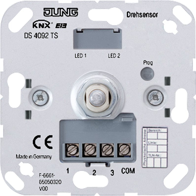 Jung - Bussystem-Mehrfach Bediengerät KNX Drehsensor DS 4092 TS