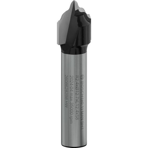 Bosch - Fräser PRO Profilnutfräser, R 2608628398 2,4, Schaft 8 mm