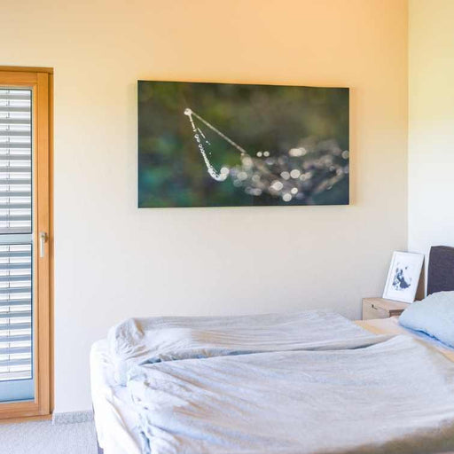 Vitramo - Infrarot-Strahlungspaneel Infrarotheizung VL-A12060-B bedruckt Wand