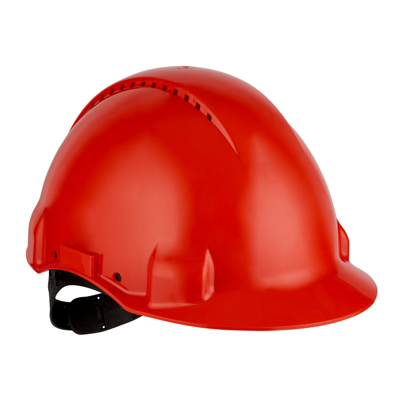 3M - Schutzhelm G3000 UV G30CUR rot, belüftet − 20 Stück