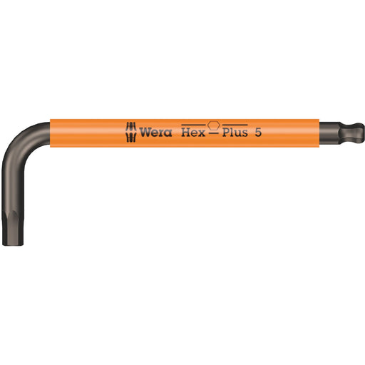 Wera Werk - Innensechskantschlüssel Winkelschraubendreher 950 SPKS#5022674001 Hex-Plus 5,0