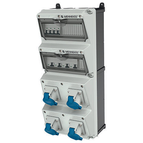 Mennekes - CEE-Steckdosen-Kombination (IEC 60309) AMAXX Steckdosen-Kombi 941265 IP44