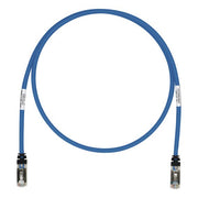 Panduit - Patchkabel Kupfer Patchkabel geschirmt Cat6a STP6X5MBU 5m bl − 10 Stück