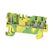 Weidmüller - Durchgangs-Reihenklemme Klemme APGTB 1.5 PE 3C/1 DL PUSH IN, 1.5 mm² − 50 Stück