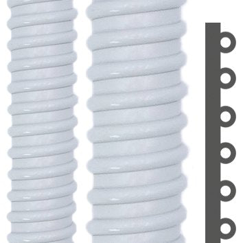 Flexa - Kunststoff-Schutzschlauch AIRfl-KS, OD31 AD 31, 25 x 30,6 mm − 30 Meter