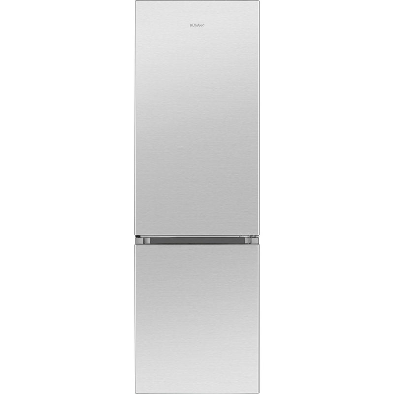 Bomann DA - Kühl-/Gefrierkombination Kühl/Gefrierkombi KG 184.1 inox-look 180cm,264L