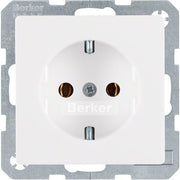 Berker - Steckdose SCHUKO-Steckdose 47436089 polarweiss samt
