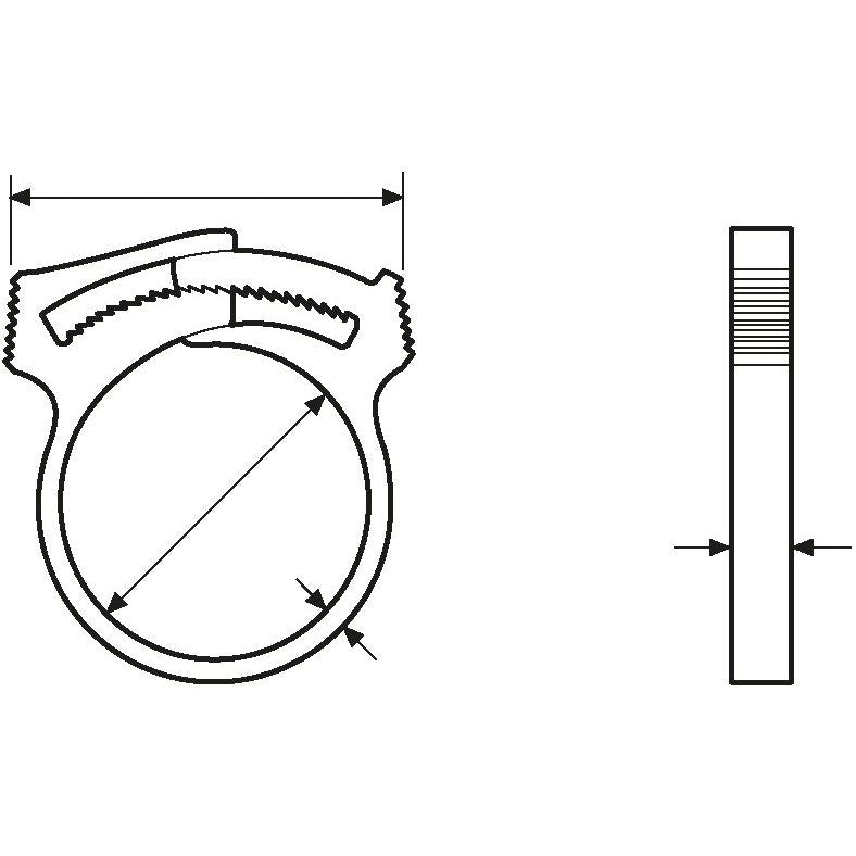 HellermannTyton - Befestigungsschelle für Kabel/Rohre Befestigungsschelle SNP6-HIR-BK-C1 − 100 Stück