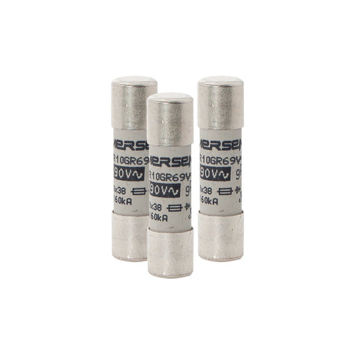Mersen - Zylindrische Sicherung Sicherungseinsatz zylindr. FR10GR69V4 gR 10x38 4A − 10 Stück