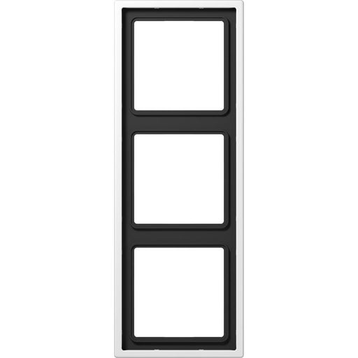 Jung - Abdeckrahmen Rahmen 3-fach aws lack ES 2983 WW waage/senkrecht
