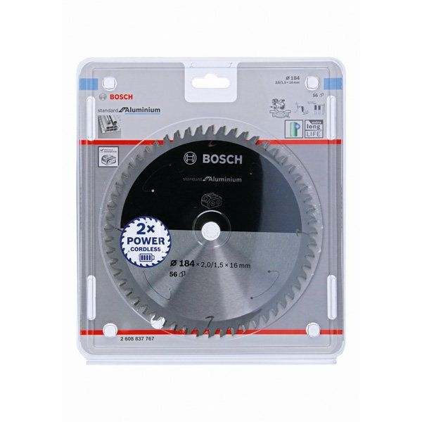 Bosch - Kreissägeblatt PRO Aluminium cordless 2608837767 Kreissägeblatt 184 x