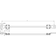 DEHN - Zubehör/Ersatzteile für Erdung und Blitzschutz Erdungsleitung EL16L305M2KSG10 16qmm