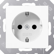 Jung - Steckdose SCHUKO Steckdose A 1521 BF WW 16A 250 V, alpinweiß