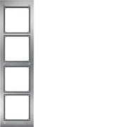 Elcom - Türstation für Türkommunikation UP-Rahmen FMU-4/1EM 4Mod.,1-reihig,Ed mt