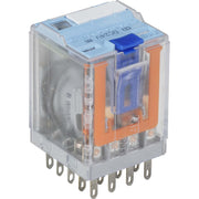 Comat Releco - Schaltrelais Industrie-Relais MRC blau C4-A40DX/DC60V-Relec 14-pin, 4 CO, DX − 10 Stück