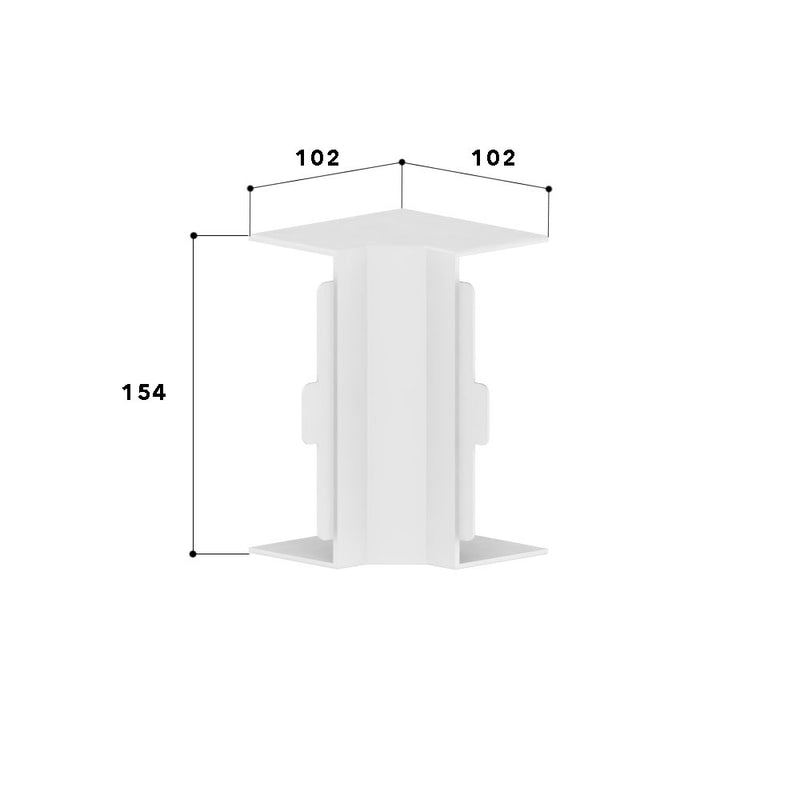 GGK - Inneneck für Geräteeinbaukanal FB-Inneneck 60x150 alp 11119 − 10 Stück