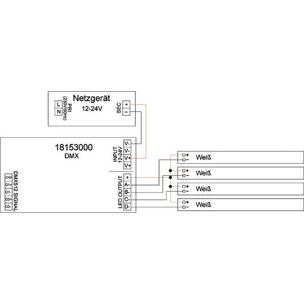 Brumberg Leuchten - LED-Betriebsgerät DMX LED-Dimmer 18153000 12-24V DC