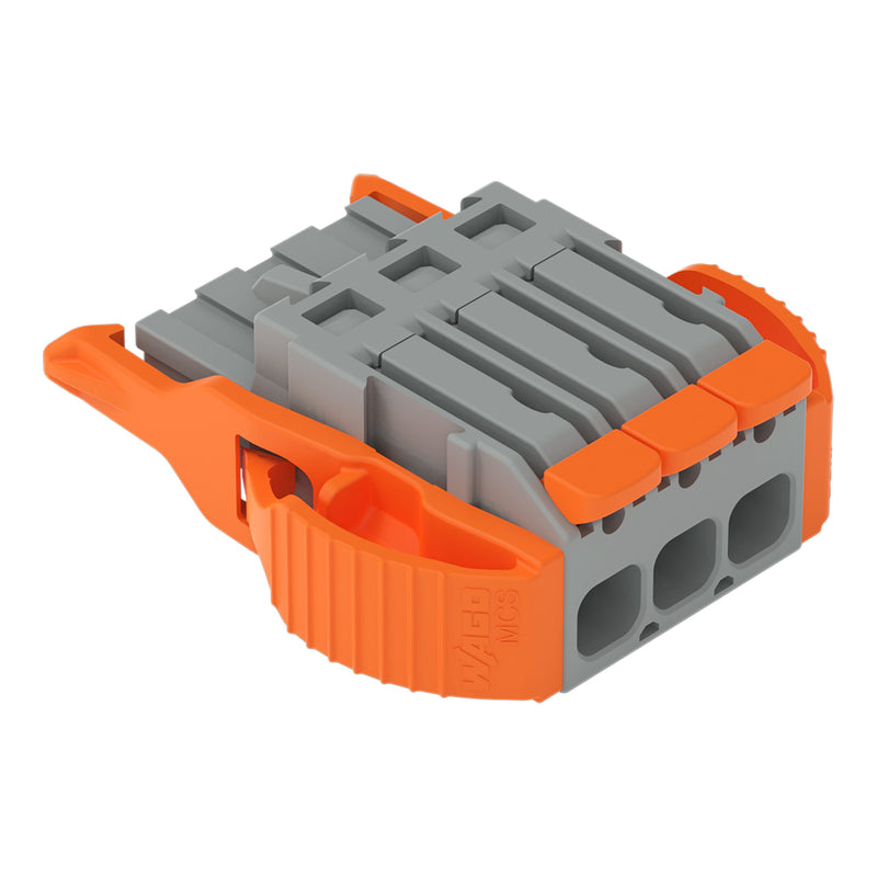 WAGO - Kabelsteckverbinder für Leiterplattensteckverbinder 1-Leiter-Federleiste 2231-1103/038-000 Push-in CAGECLAMP,gr − 100 Stück