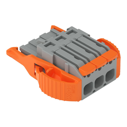 WAGO - Kabelsteckverbinder für Leiterplattensteckverbinder 1-Leiter-Federleiste 2231-1103/038-000 Push-in CAGECLAMP,gr − 100 Stück