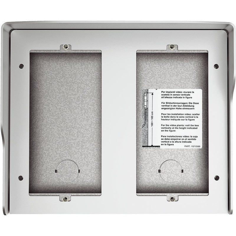 Legrand (BT) - Aufputzgehäuse für Unterputzgerät AP-Kasten 350641 Allmetal, 4 Module