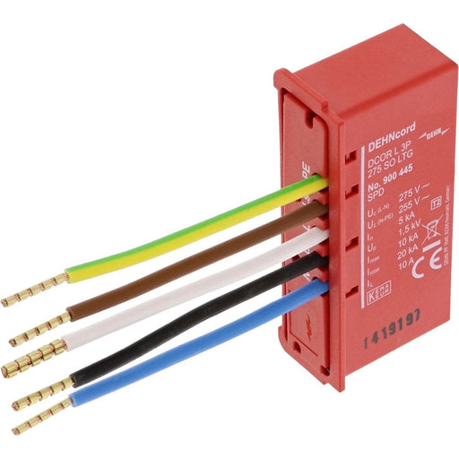 DEHN - Überspannungsableiter für Energietechnik/Stromversorgung Überspannungs-Ableiter DCOR L 3P 275 SO LTG Typ 2 DEHNcord