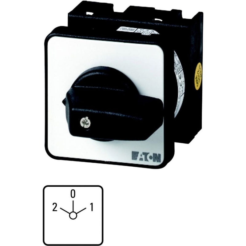 Eaton - Lastschalter Polumschalter T0 20A T0-3-7/E Einbau rastend
