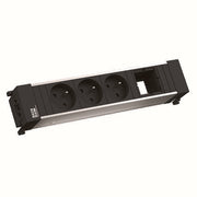 Bachmann - Mehrfachsteckdose Steckdosenleiste 909.011 3xUTE 1xABD