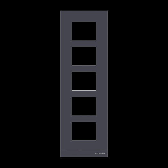 Busch-Jaeger - Montageelement für Türstation Frontplatte Audio 1/5 41395CF-B-03