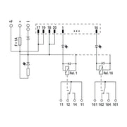 WAGO - Übergabemodul 704-5004 DIN 41651