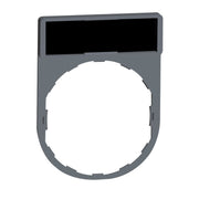 Schneider Electric - Bezeichnungsschild für Befehlsgeräte Schildträger 30x40mm ZBY2101C0 unbeschriftet sw/rot
