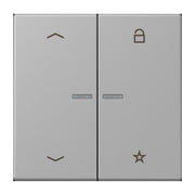 Jung - Bedienelement intelligent eNet Taster Universal 1f. FM LC 1701 P 204
