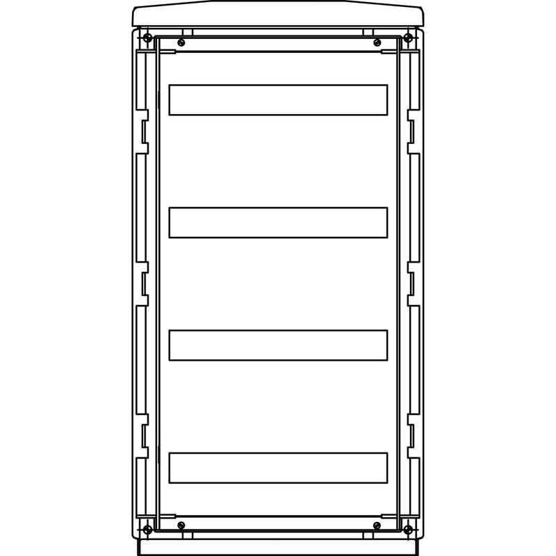 Elsta Mosdorfer - Installationskleinverteiler Installationsverteiler IVX-A-4 IVFX-A-4GF (72TE)