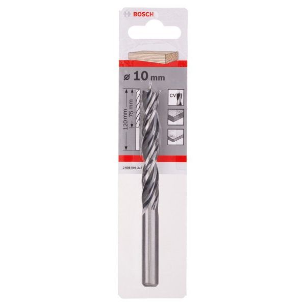 Bosch - Bohrer Holzspiralbohrer Standard, 2608596307 10 x 80 x 120 mm d
