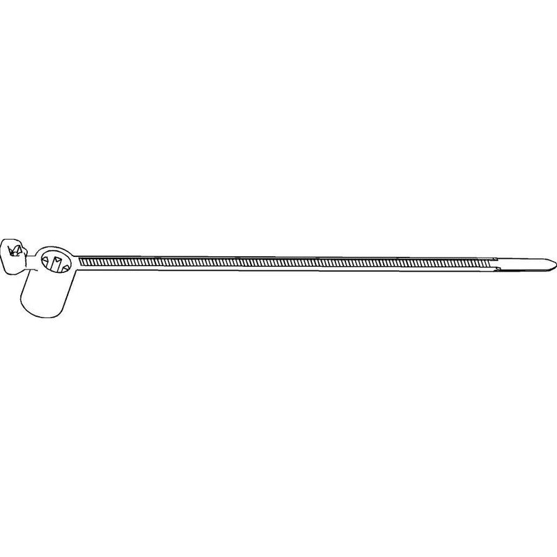 HellermannTyton - Kabelbinder Befestigungsbinder T50SSBS50TE HS sw 160x4,6 − 500 Stück