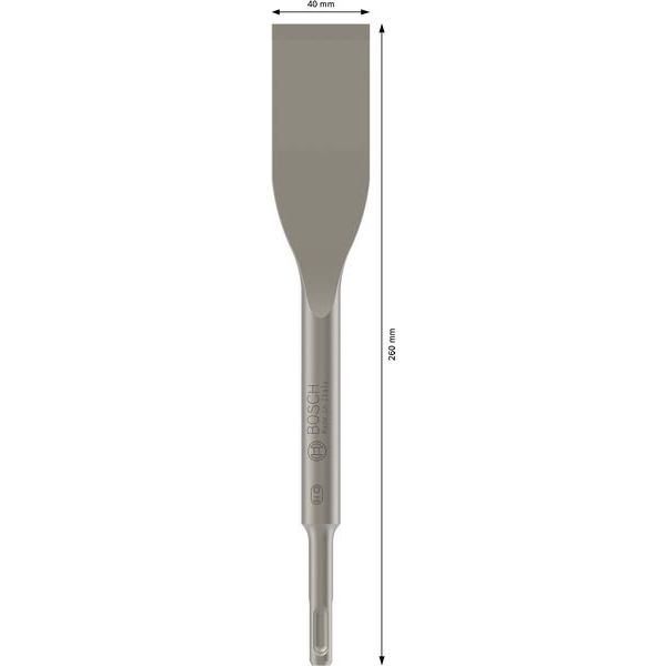 Bosch - Maschinenmeißel PRO SDS plus-5C 2608690091 Fliesenmeißel 40 x