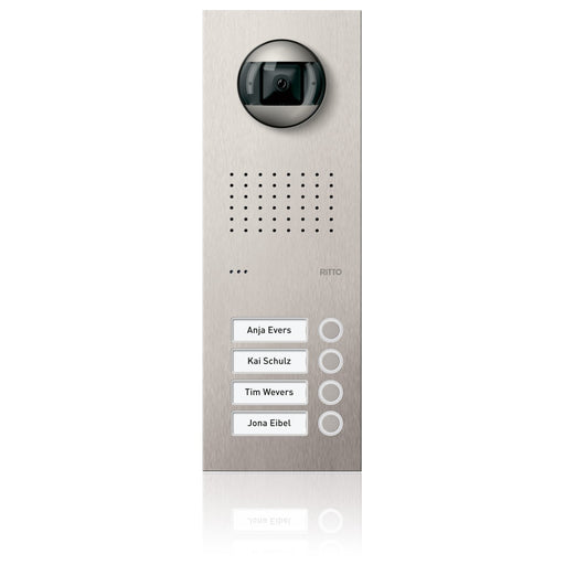 Ritto - Türstation für Türkommunikation Türstation Pur Edelstahl RGE1815425 Acero Video, 4WE