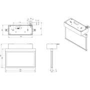 RP-Technik - Sicherheitsleuchte LED-Rettungszeichenleuchte AMD401SC-AZ EB 1h, SC, anthr