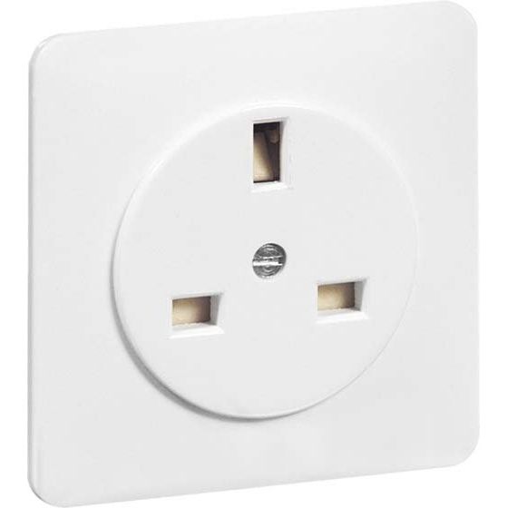 Peha - Schalter-/Steckdosenkombination Steckdose rws D 80.6670.02 GB 13A 250V British