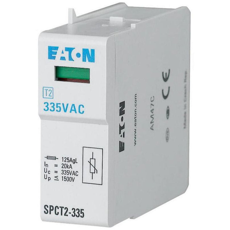 Eaton - Überspannungsableiter für Energietechnik/Stromversorgung Überspannungsableiter SPCT2-385 Einsatz, 385VAC,20kA − 2 Stück