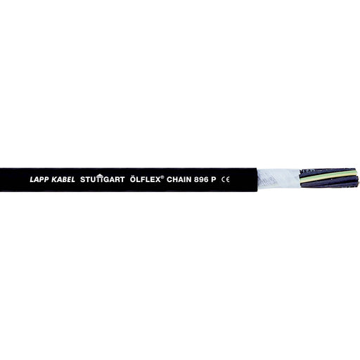 Lapp Kabel&Leitung - Energiekabel < 1 kV, für ortsveränderlichen Einsatz ÖLFLEX CHAIN 896 P 4G6 1023248/500 − 500 Meter