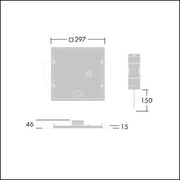 Thorn - Decken - /Wandleuchte LED - Einbauleuchte OP2 1800 #96634476 940