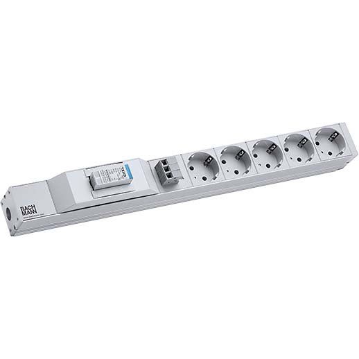 Bachmann - Power distribution unit (PDU) 19" Steckdosenleiste 800.2949 1HE, ALU