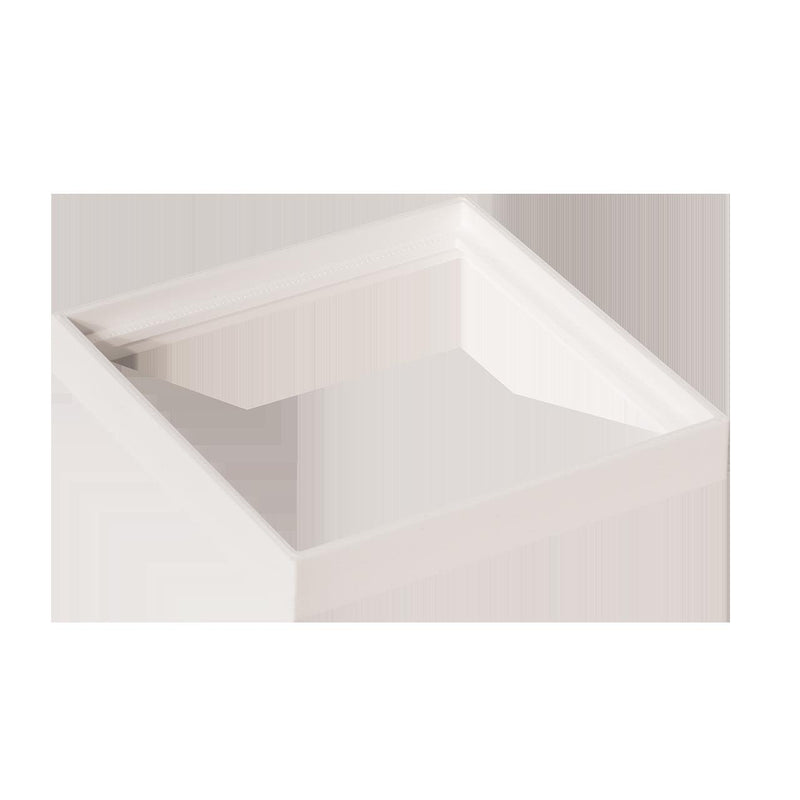SG Leuchten - Mechanisches Zubehör/Ersatzteile für Leuchten Aufbaurahmen 903266 weiß