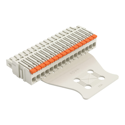 WAGO - Kabelsteckverbinder für Leiterplattensteckverbinder 1-Leiter-Federleiste 27341116327000300000 PushinCAGECLAMP,lgr − 25 Stück